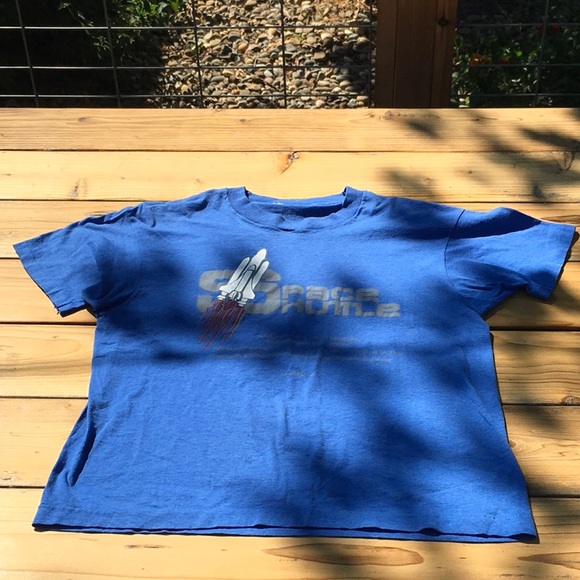 Smithsonian Institution Tops - VTG Smithsonian Air & Space Museum Space Shuttle 1982